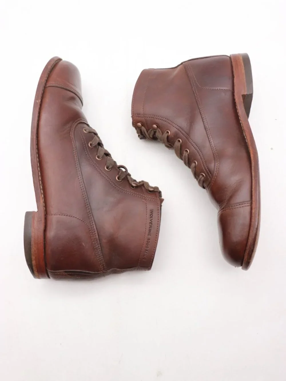 Wolverine leather shows
