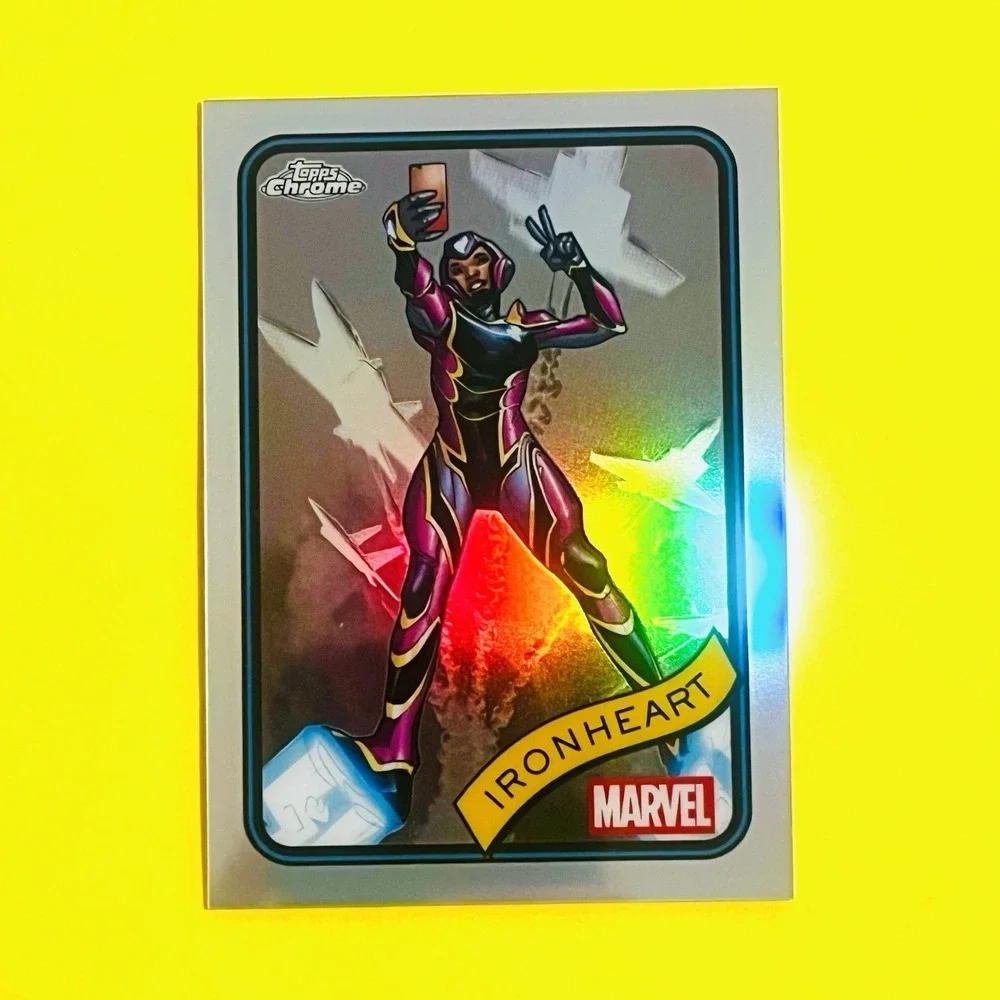 2025‎ Topps Chrome Marvel Ironheart #71 Refractor