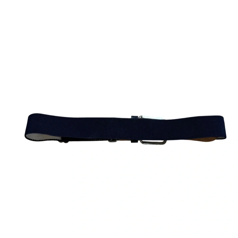 Boys Large Navy Blue Baseball Belt‎
