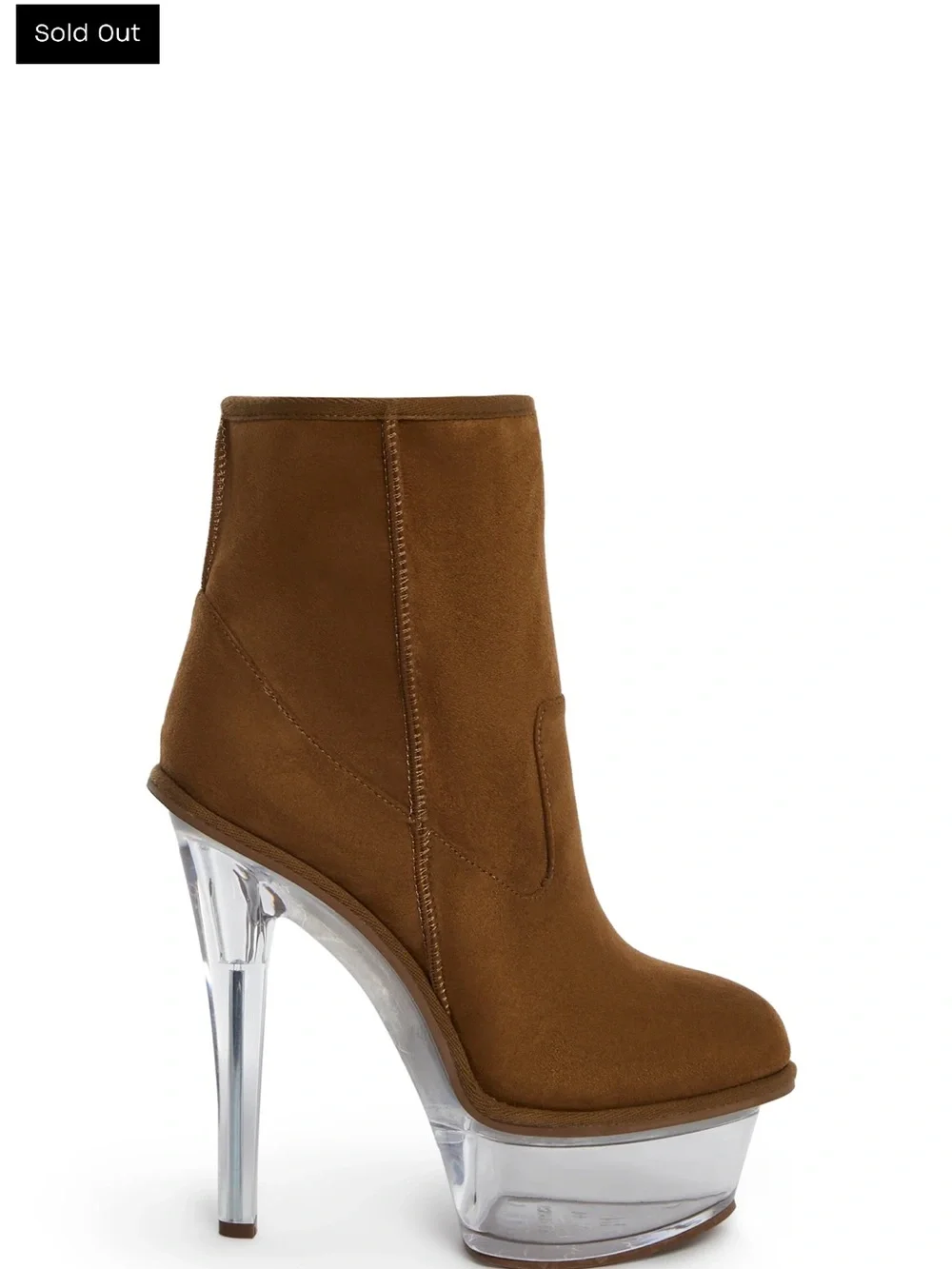 Dolls Kill tan suede