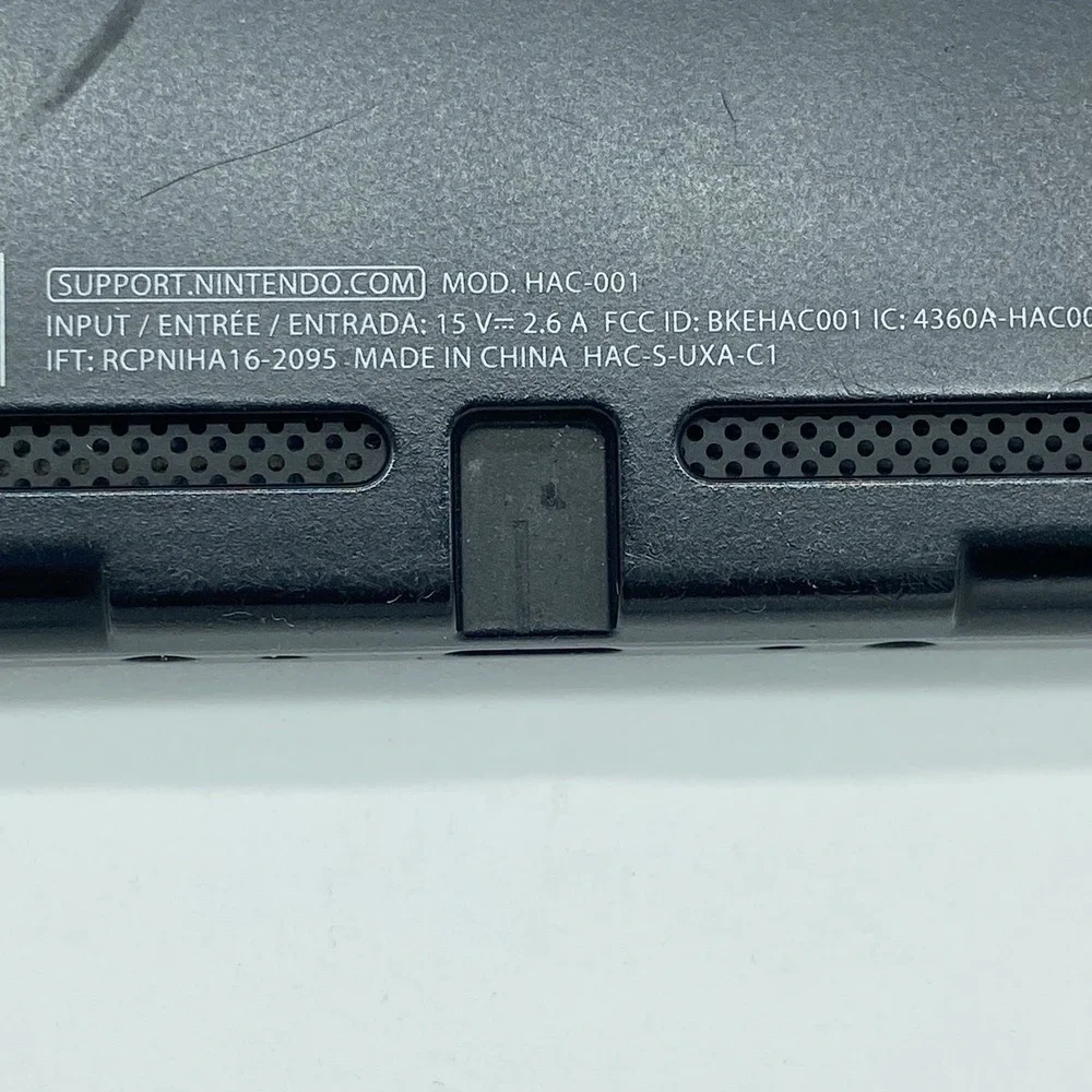 Nintendo switch console