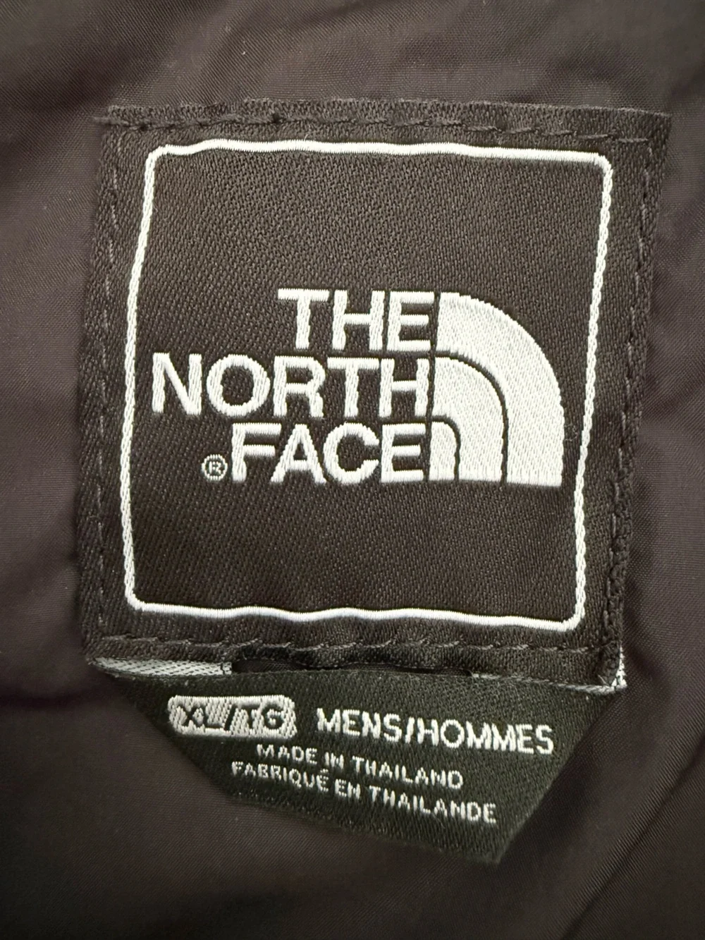 The North Face logo subtle hiking