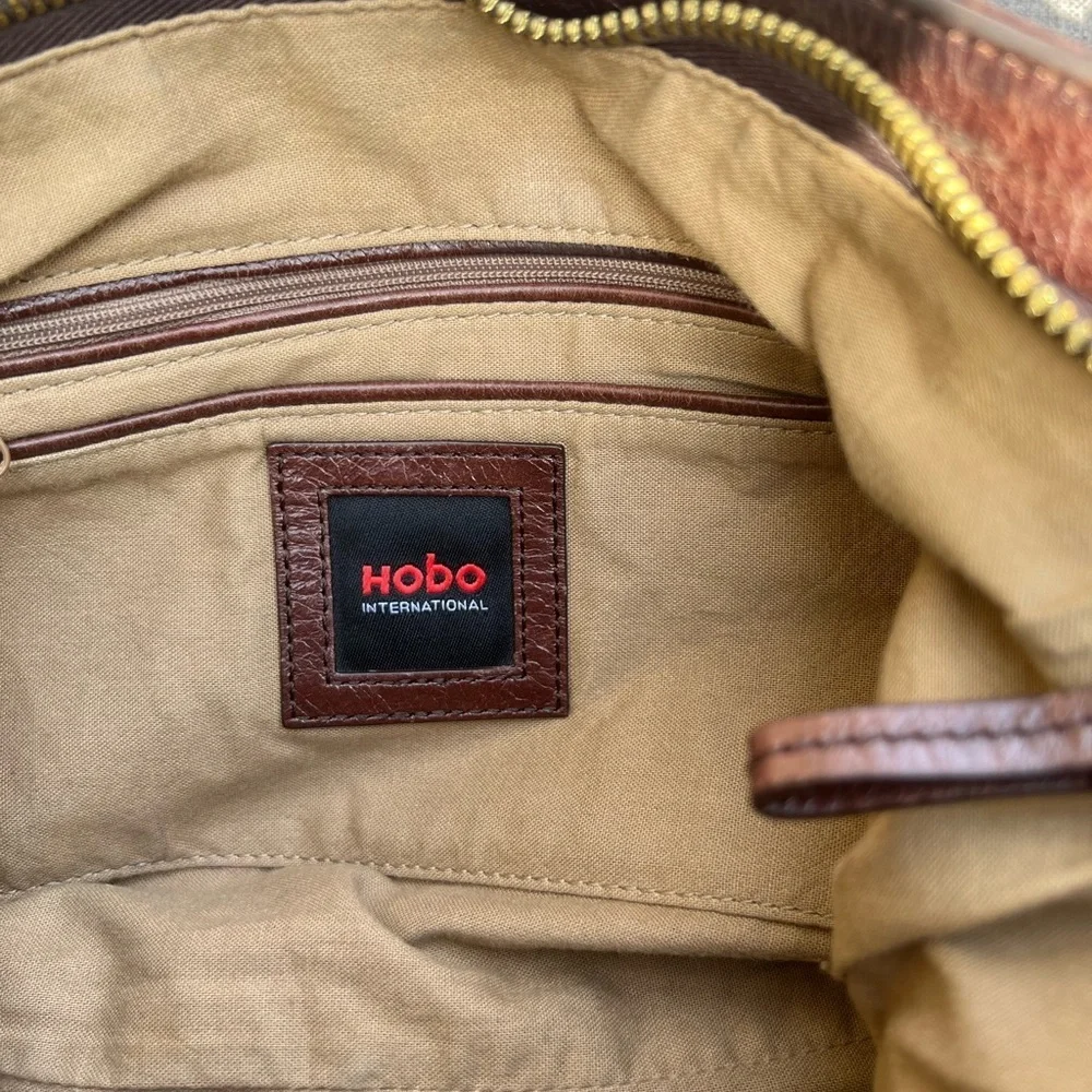 HOBO print chocolate beige