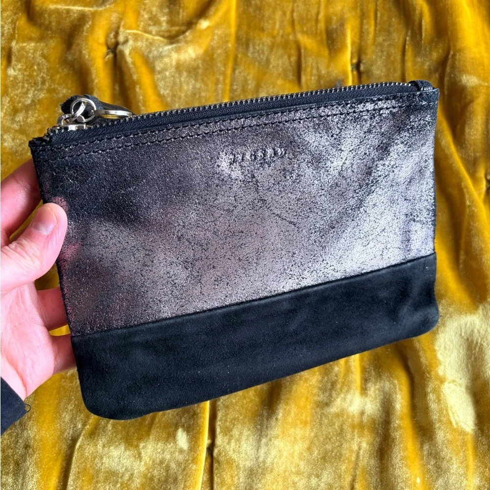 Jigsaw metallic gunmetal