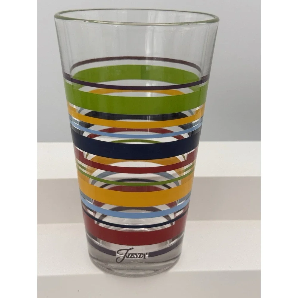 Libbey fiestaware tumblers