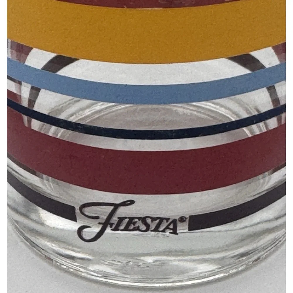 Libbey fiestaware tumblers
