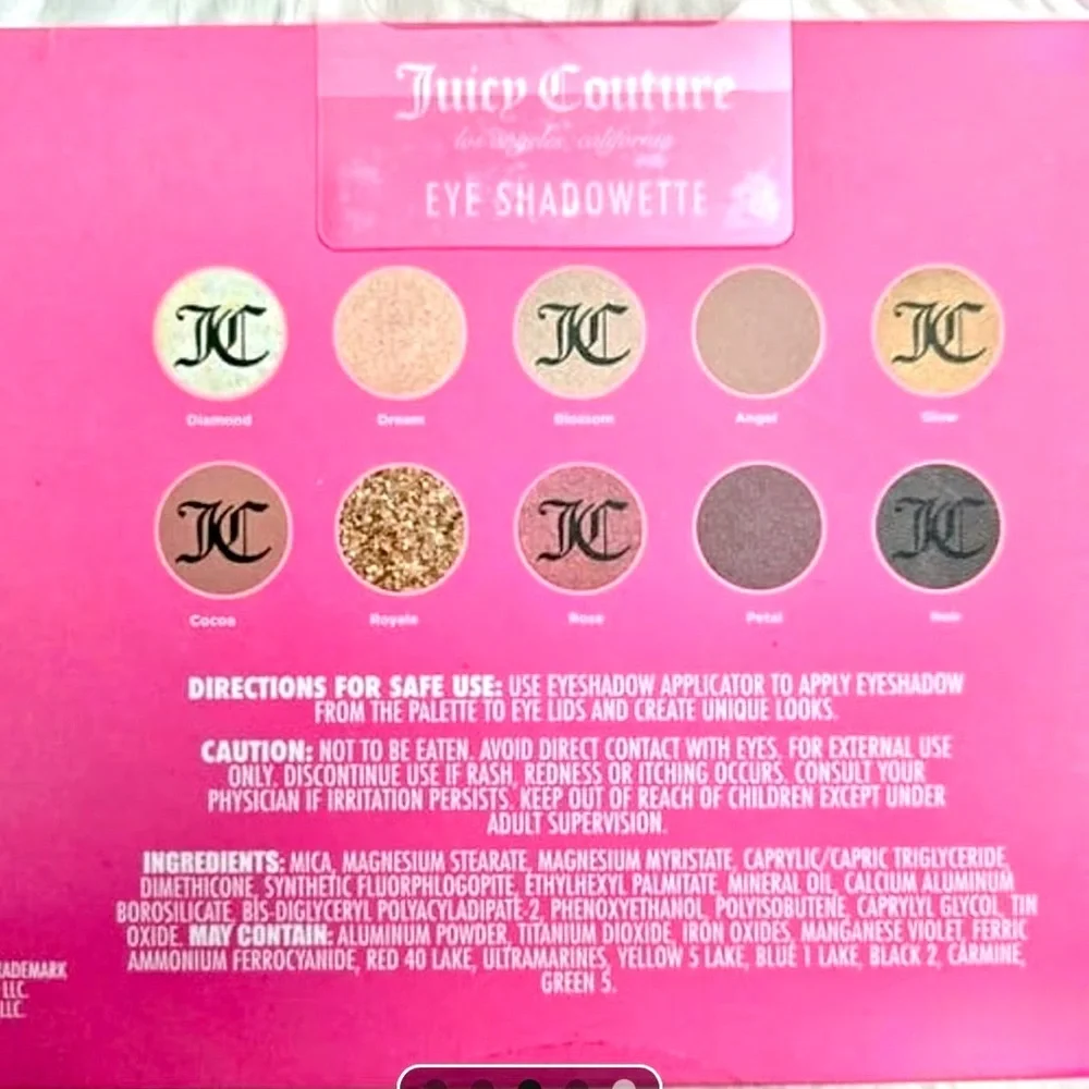 Juicy Couture vibrant pink