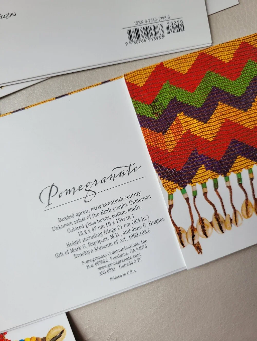 Pomegranate stationary featuring