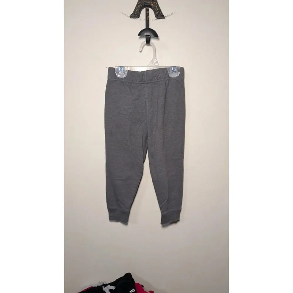 Boys Size 3T Children's Place Halloween T-shirt + Garanimals Gray Sweatpants