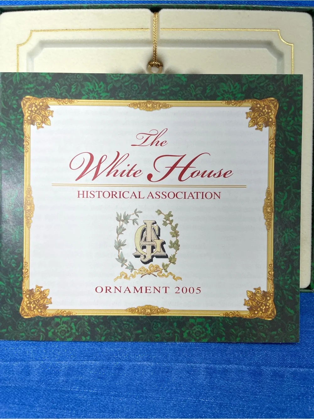 The white house historical association decorative white