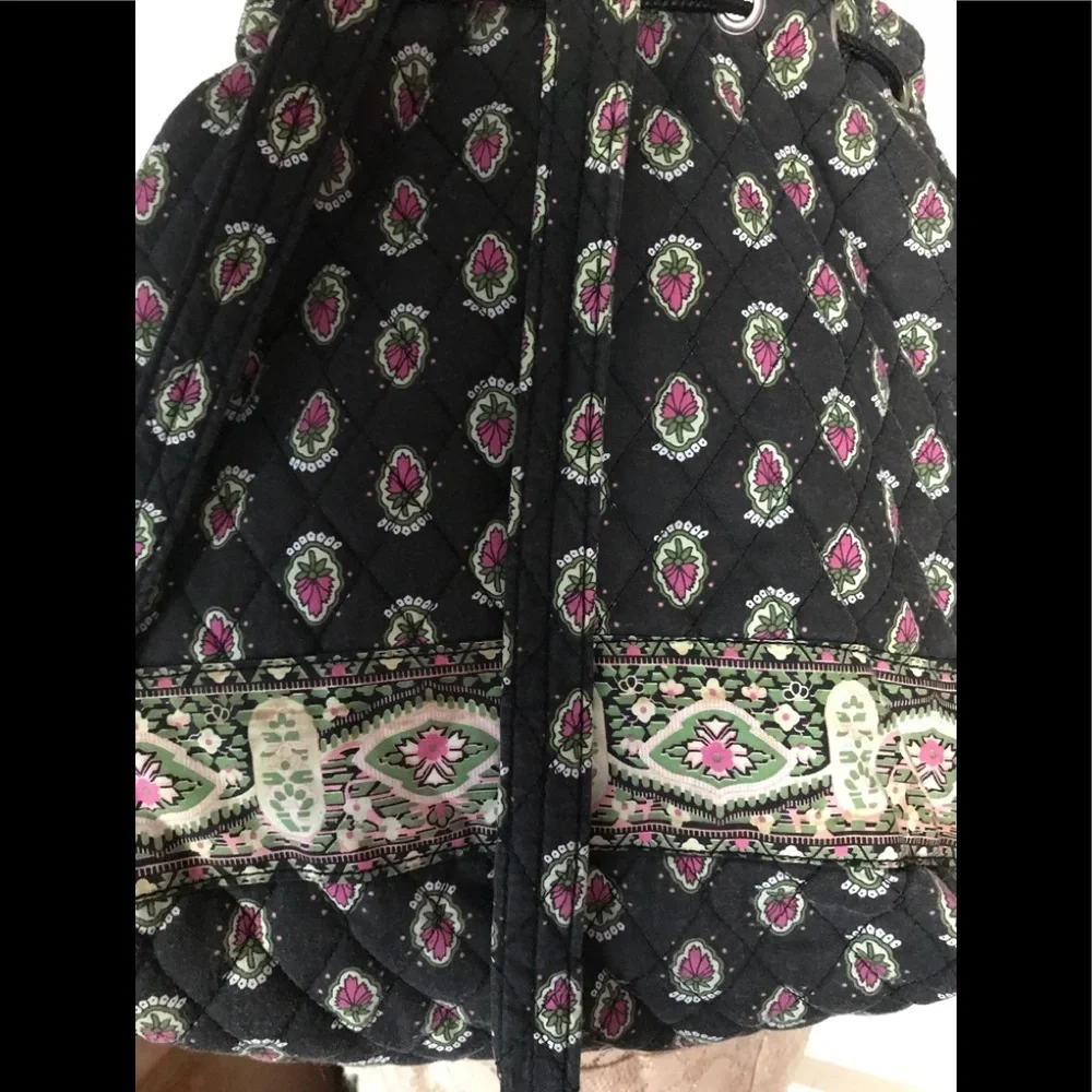 Bueno Collection Quilted Midnight Floral Backpack