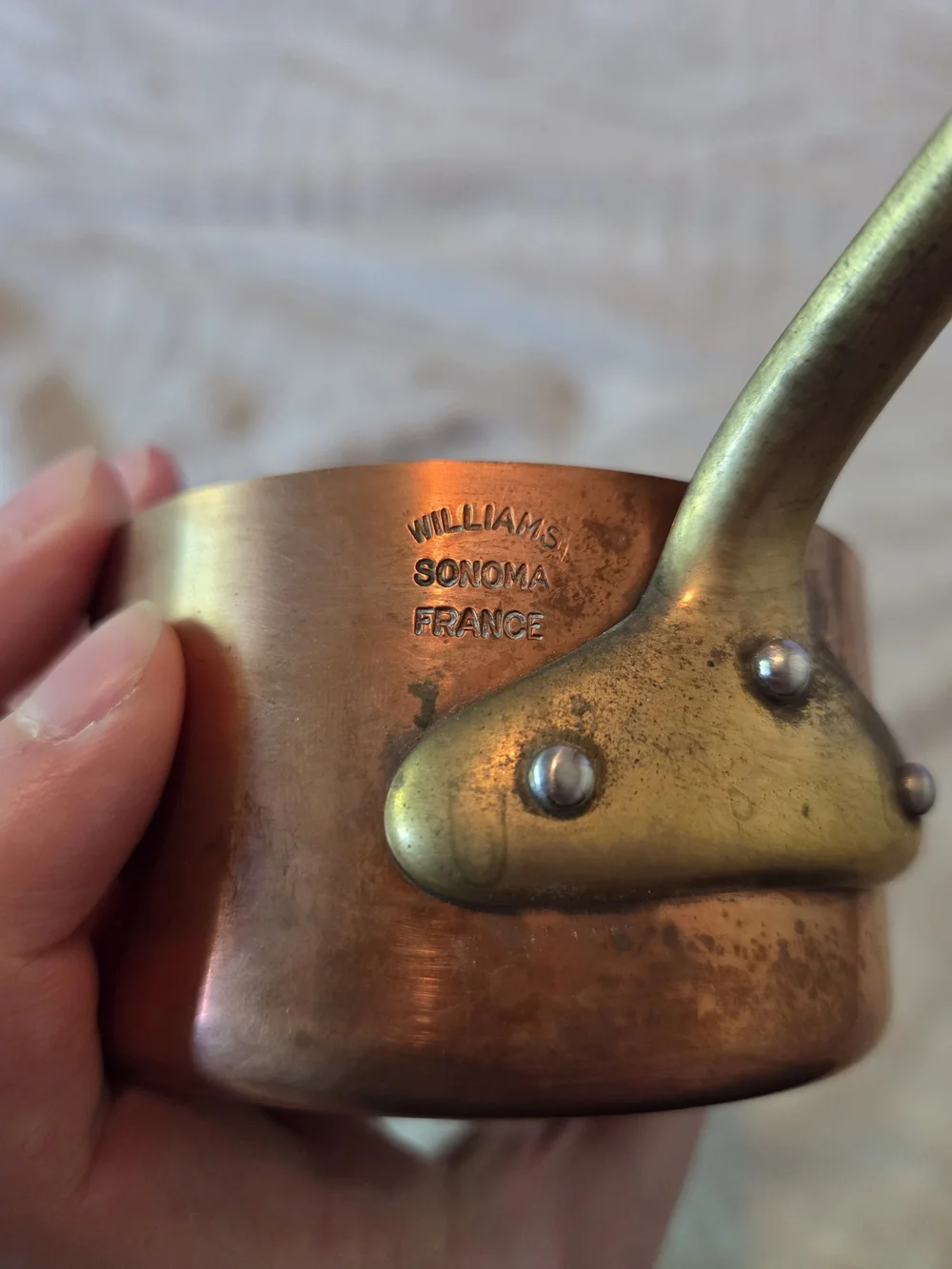 Williams Sonoma vintage copper