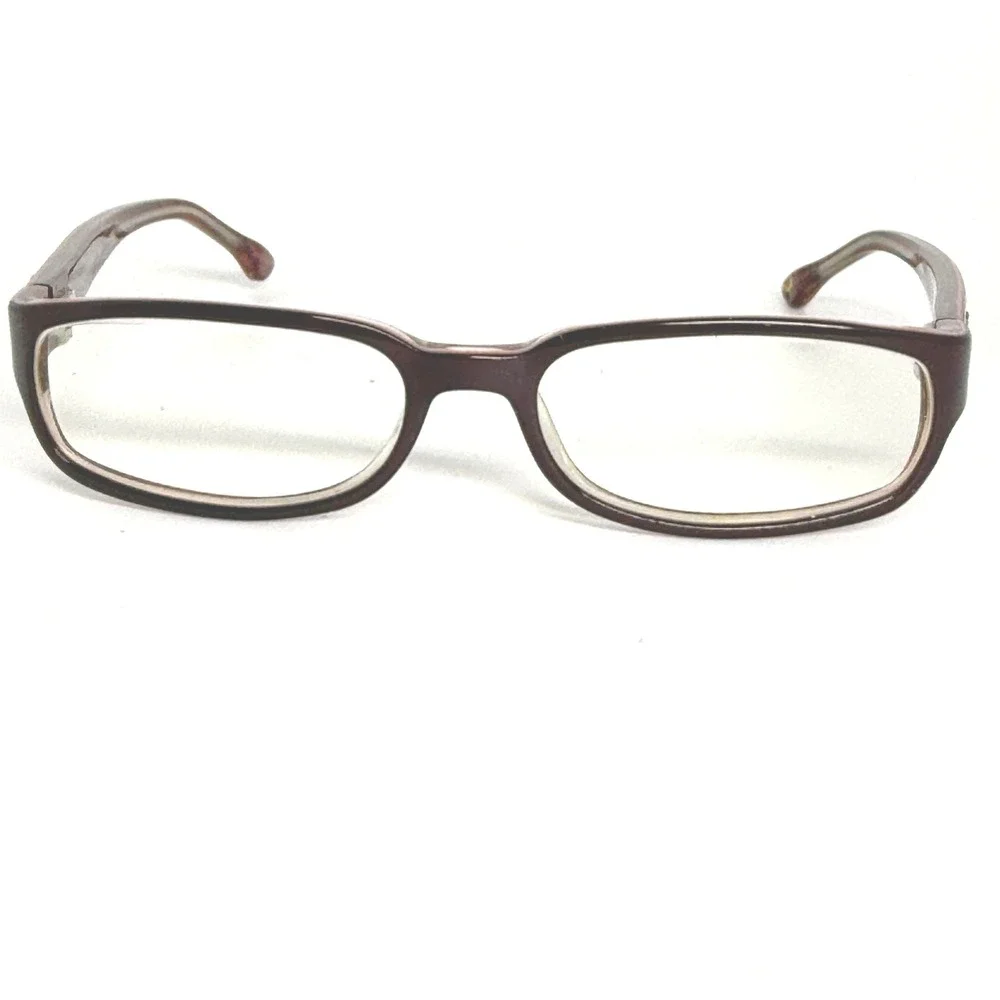 Emporio Armani EA 9261 DWC Burgundy Rectangle Eyeglasses Frames‎ Italy 21957