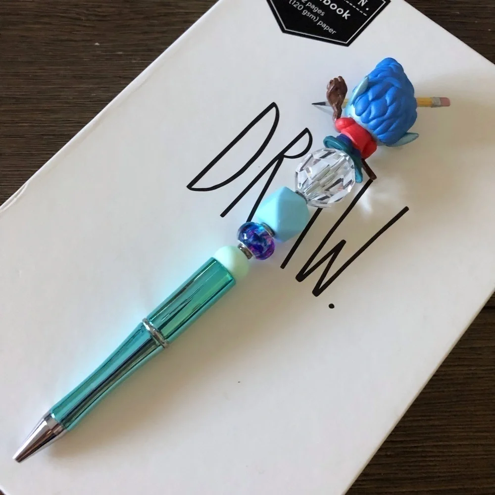 Disney Doorables: Onward: Iandore Lightfoot handmade beaded pen