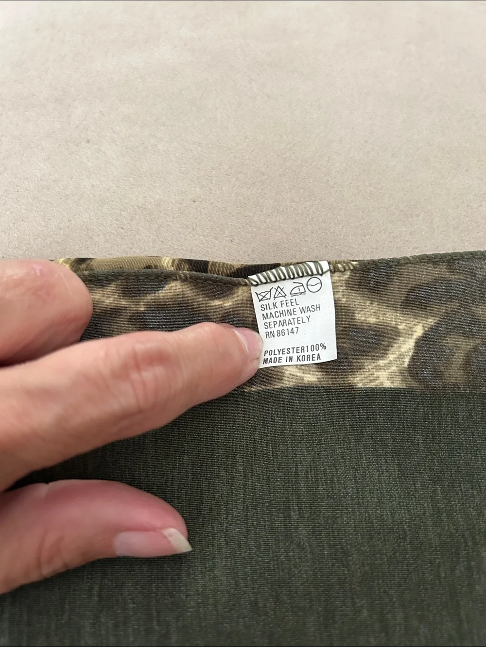 Leopard & Tiger Print Extra-Large Square Scarf
