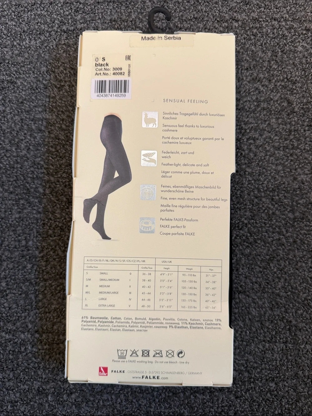 Falke sensual cashmere