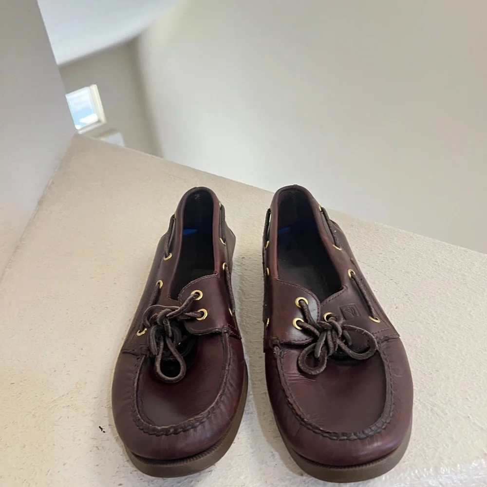 Sperry Top-Sider Men's Authentic Original‎ Boat Driving Shoe Amaretto Size 10.5