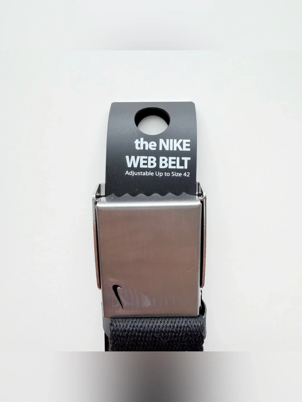 Nike web belt