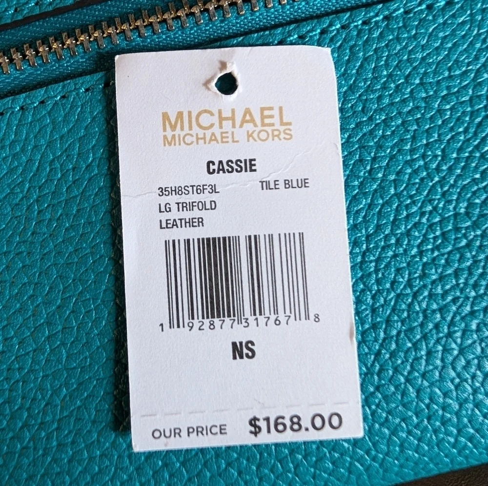 Michael Kors teal color