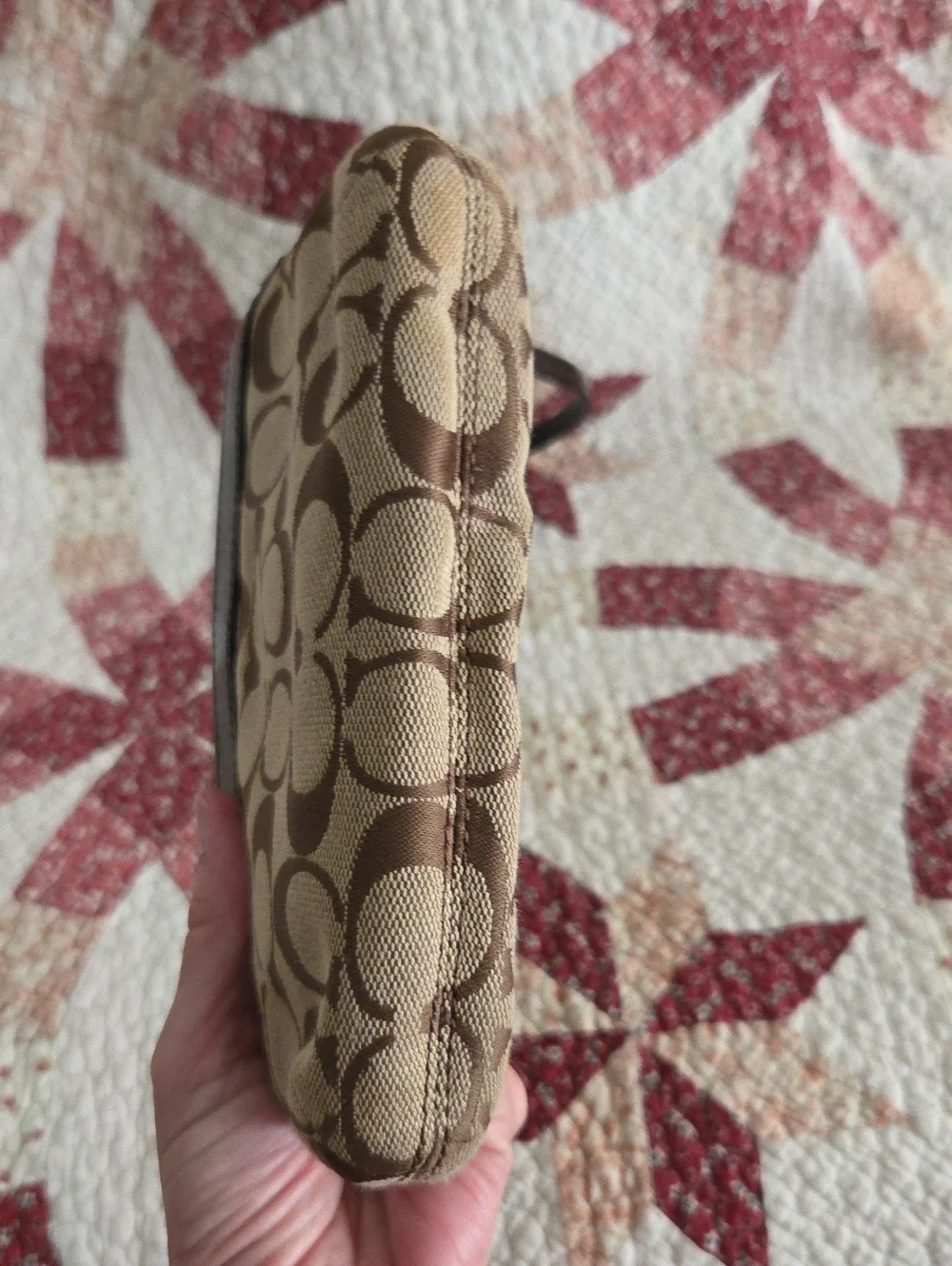 Coach compact wristlet