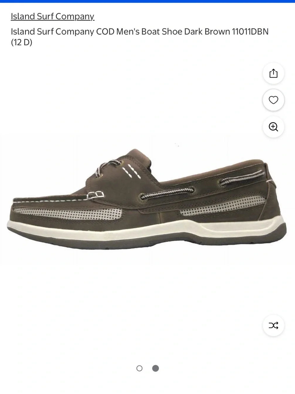 Men's Brown Casual Boat Shoes