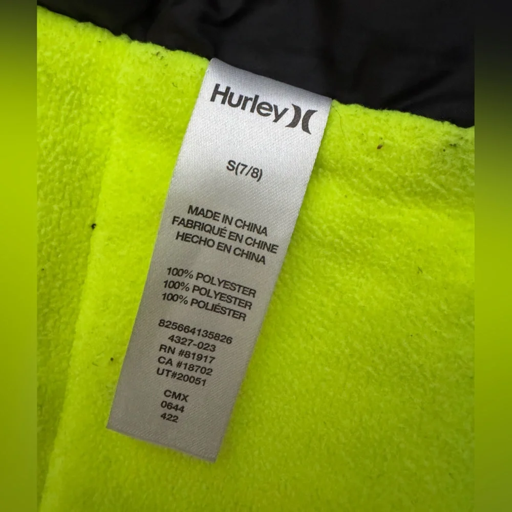 Hurley black winter