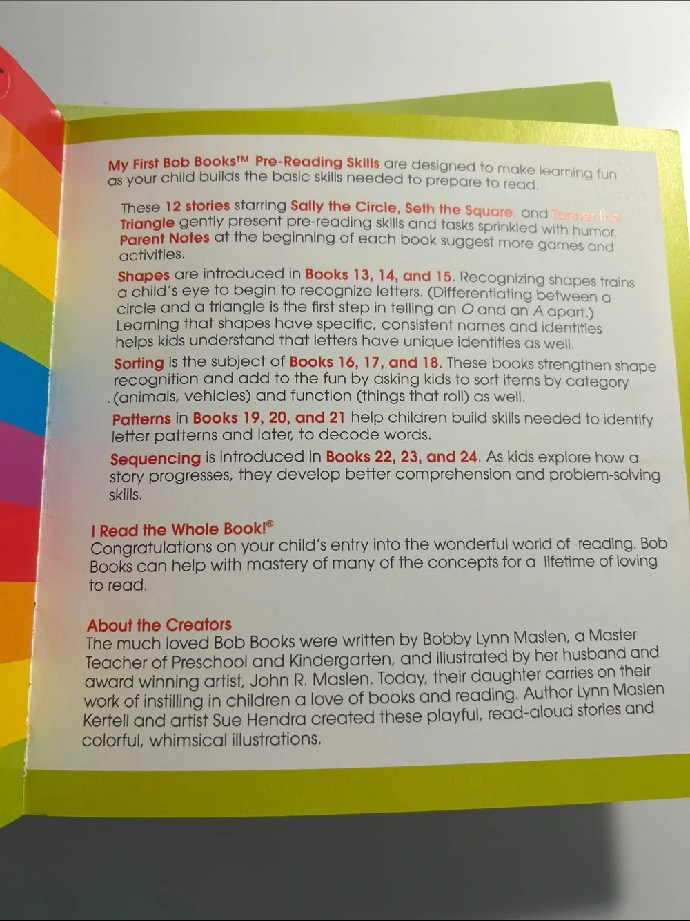 Scholastic children’s pre