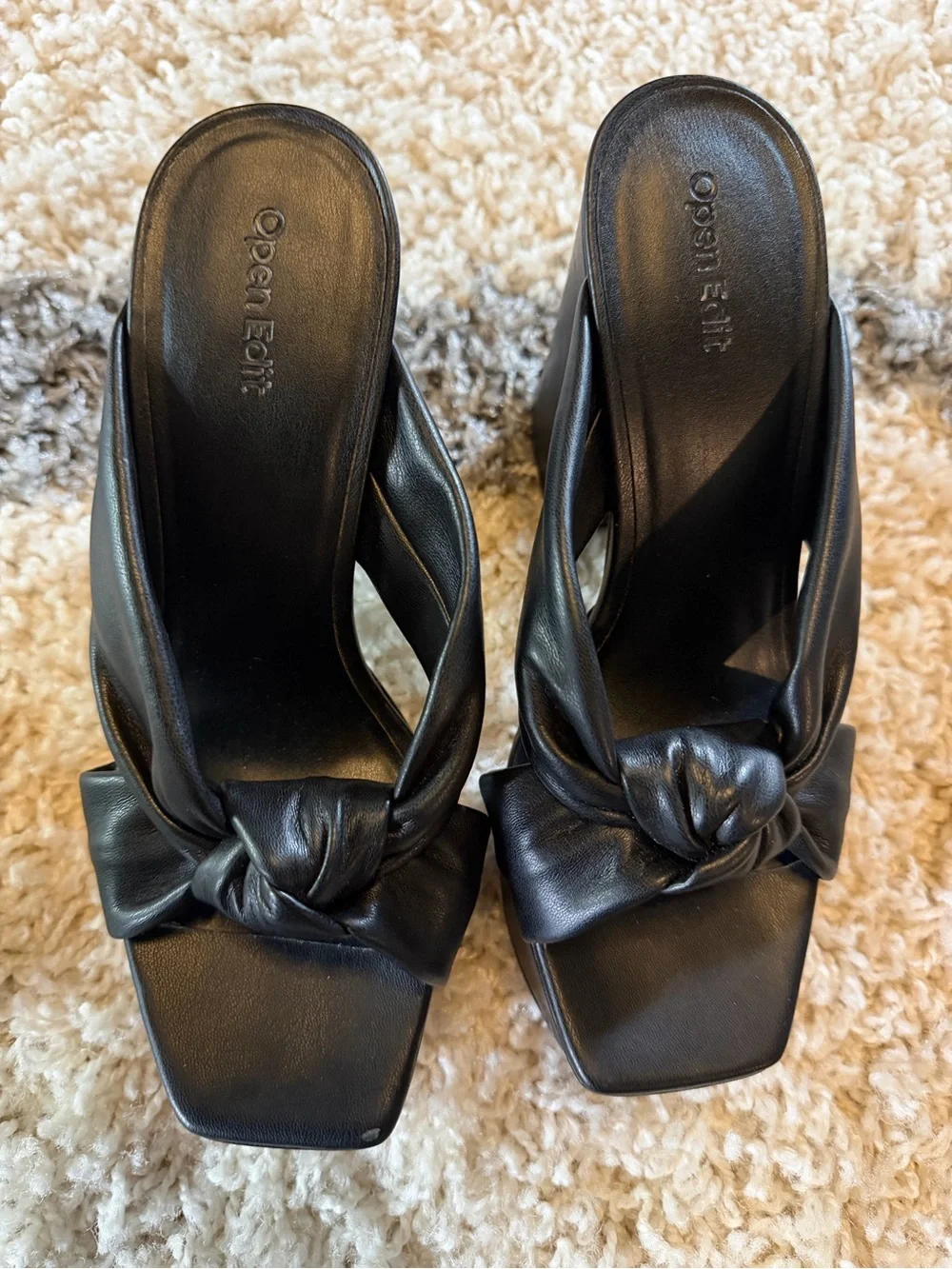 Open Edit chic black