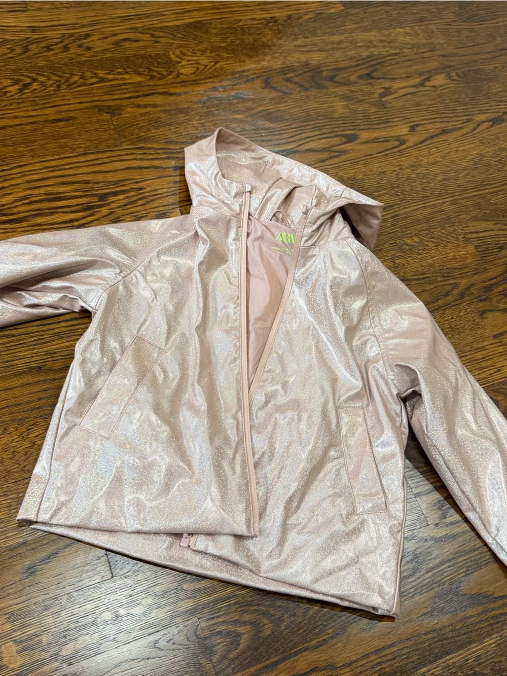 Zara iridescent light
