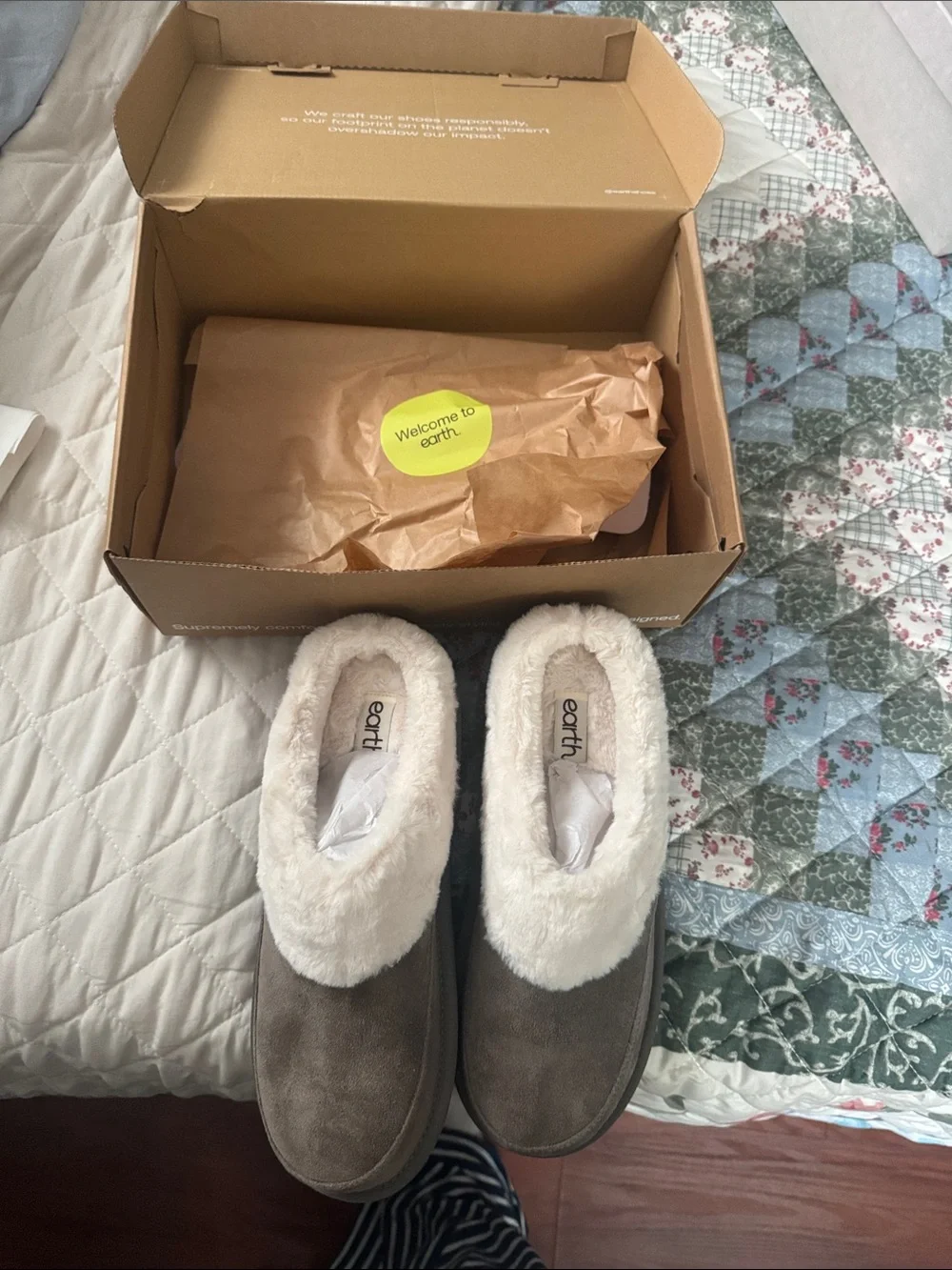 Earth slip slippers