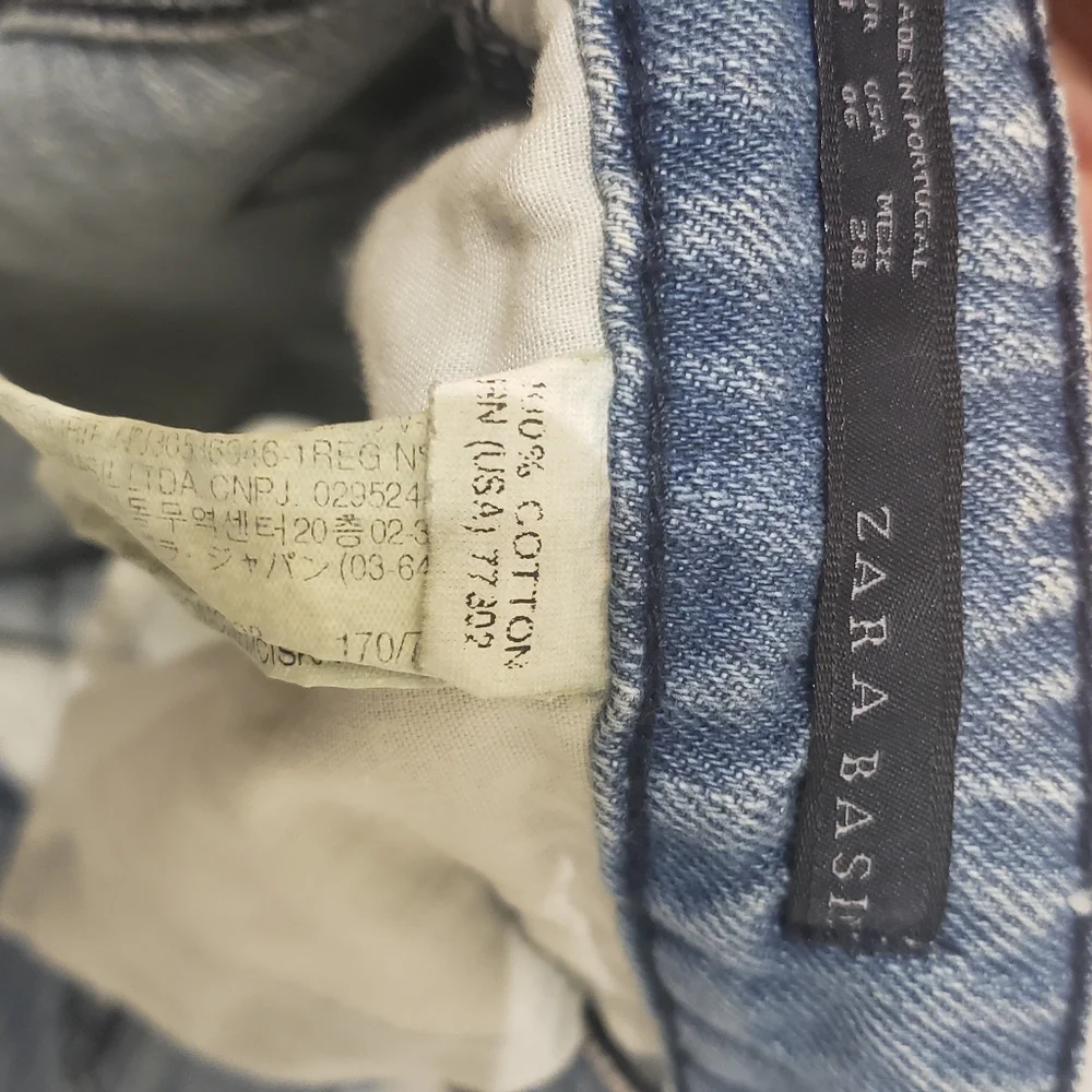 Zara‎ Retro Denim Shorts size 6