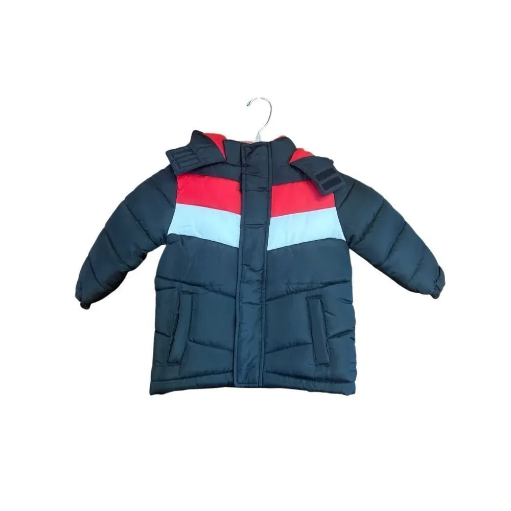 Okie Dokie Boys Hooded Winter Jacket Sz 2T NWOT