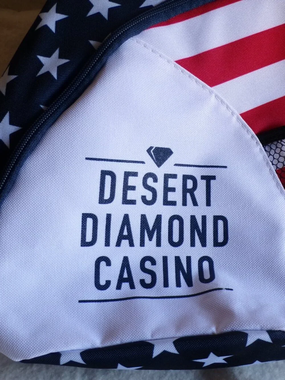 Desert Diamond Casino Promotional Giveaway Sling Bag Arizona 4th of July Only