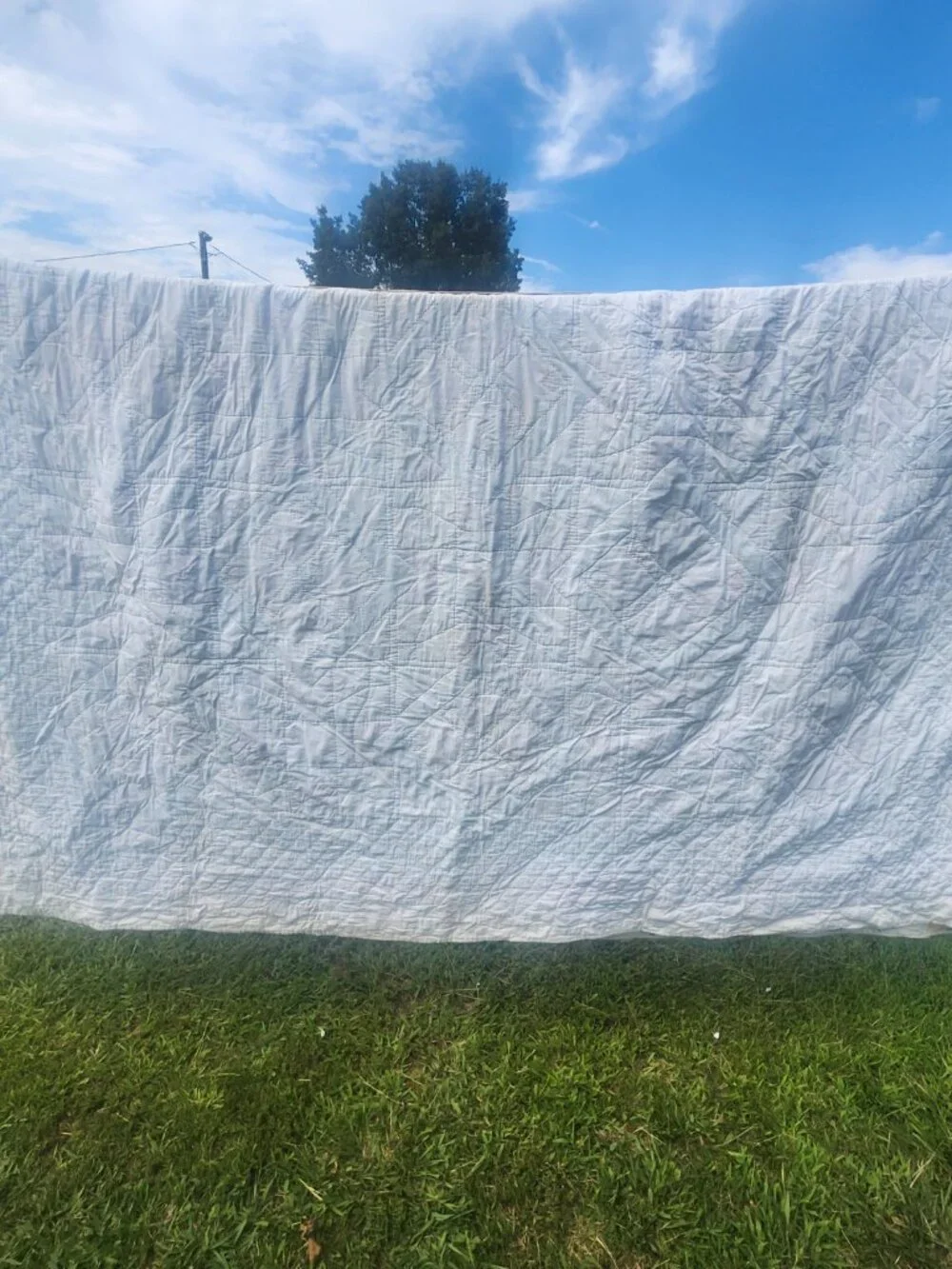Vintage quilt size 96