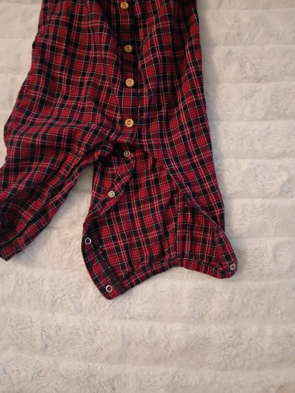 H&M plaid romper