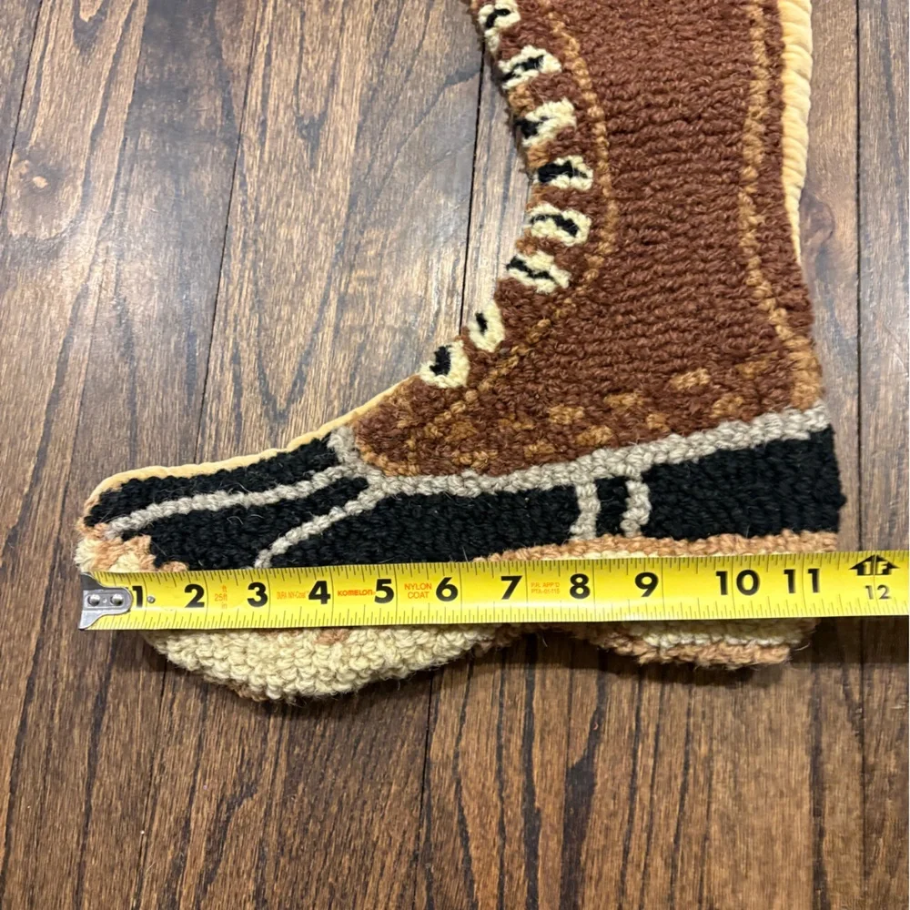 Hand Crafted hooked wool