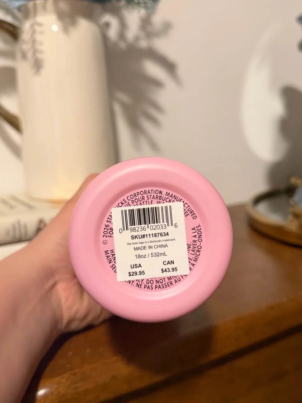 Starbucks 2026 pink