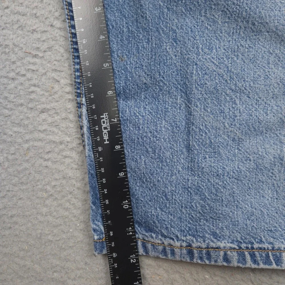 Levi's 569 Y2K Denim Shorts Mens W38 Loose Straight Blue Jean Jorts 2005