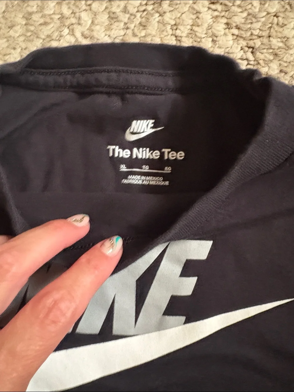 Nike black tee