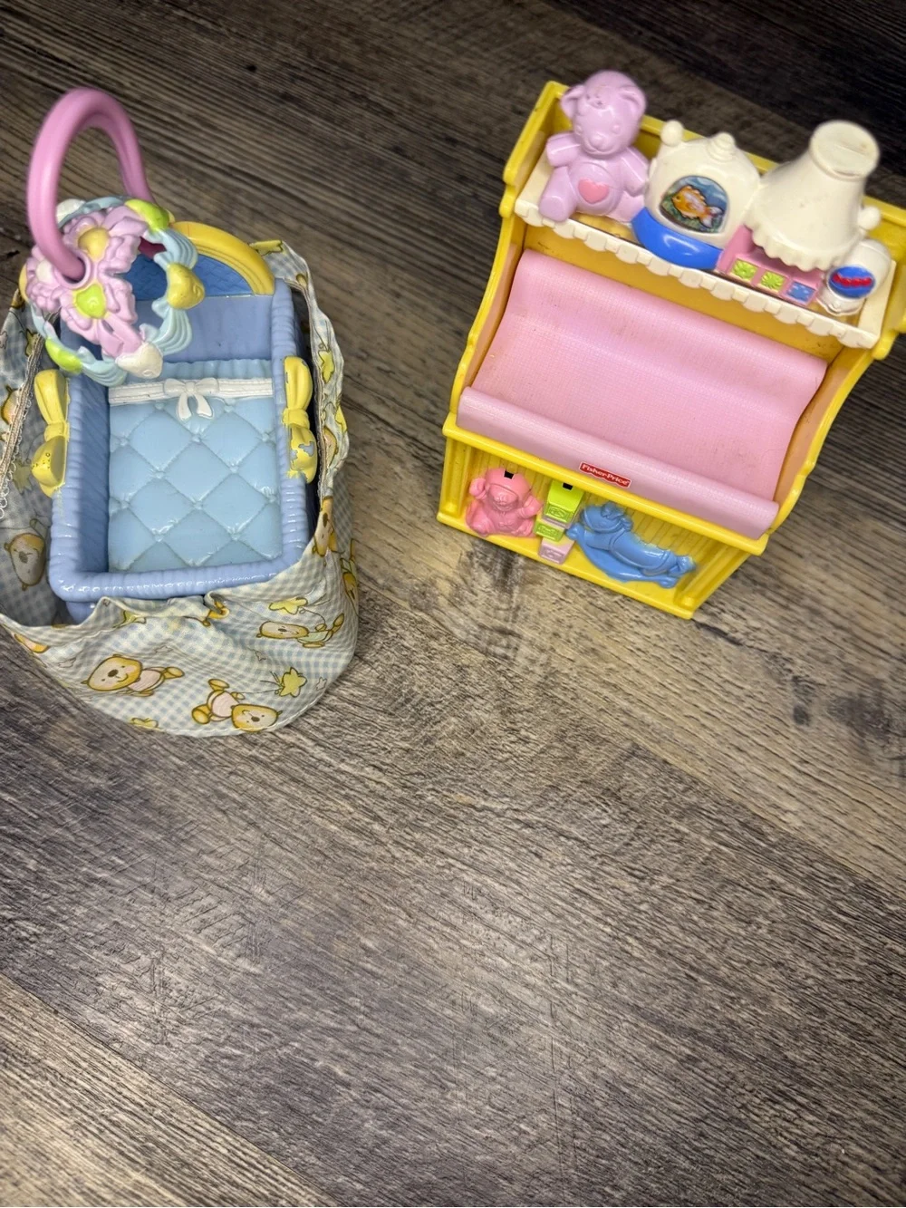 Fisher-Price Loving Family Nursery Changing Station Crib Playset Replacement