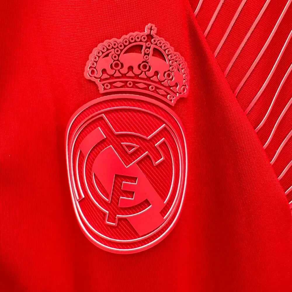 adidas Real Madrid Jacket Mens‎ Small Red Soccer FC Icon Track Top Full Zip 2018