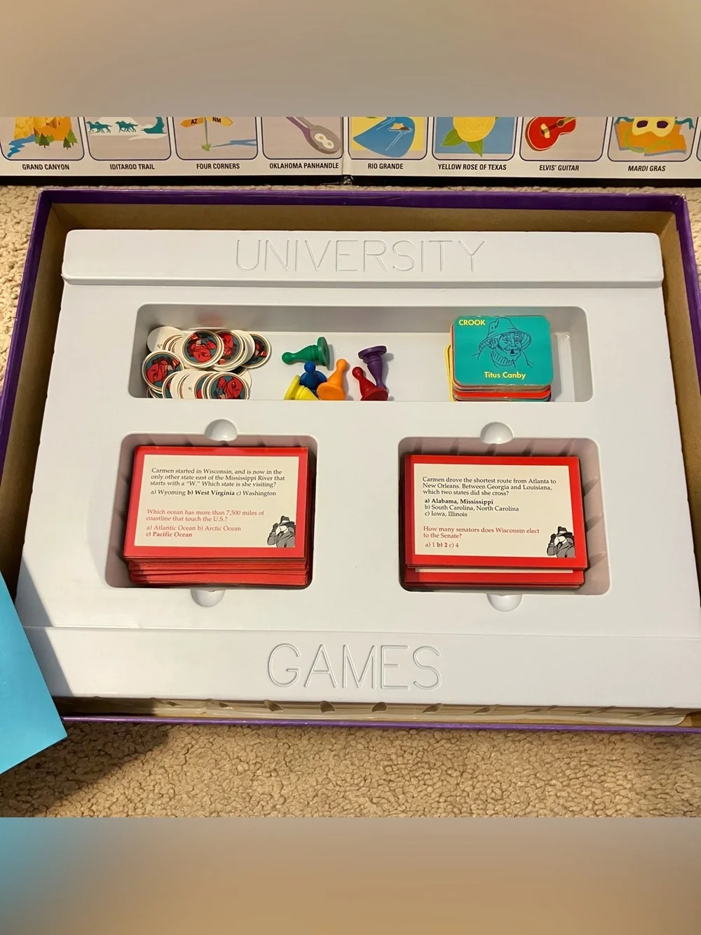 University Games vtg 1993