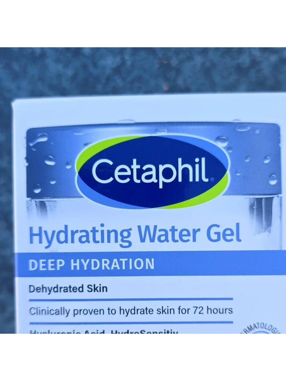 Cetaphil Hydrating Water Ge Moisturizer with Hyaluronic Acid for Face Daily Use