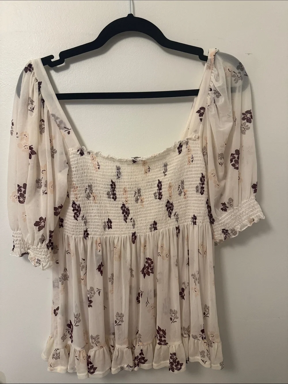 Free People lightweight white