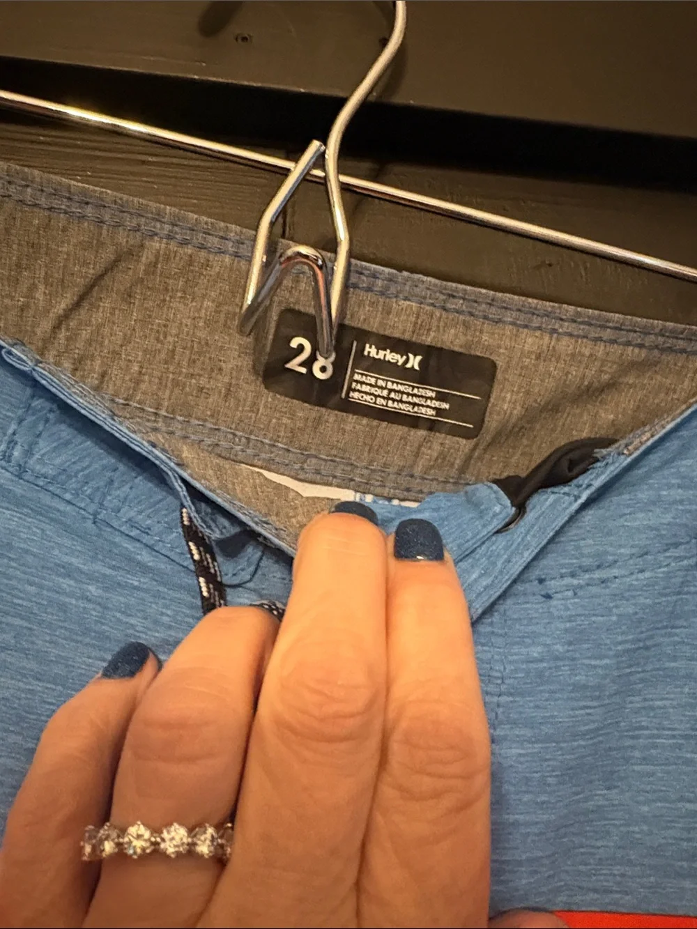 Hurley striking colorblock