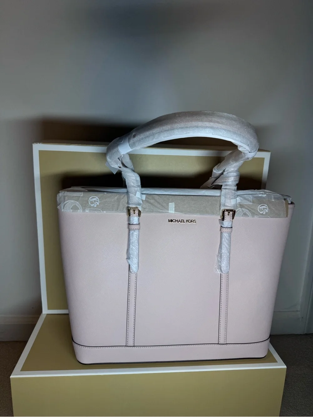 Michael Kors Blush Pink Saffiano Tote