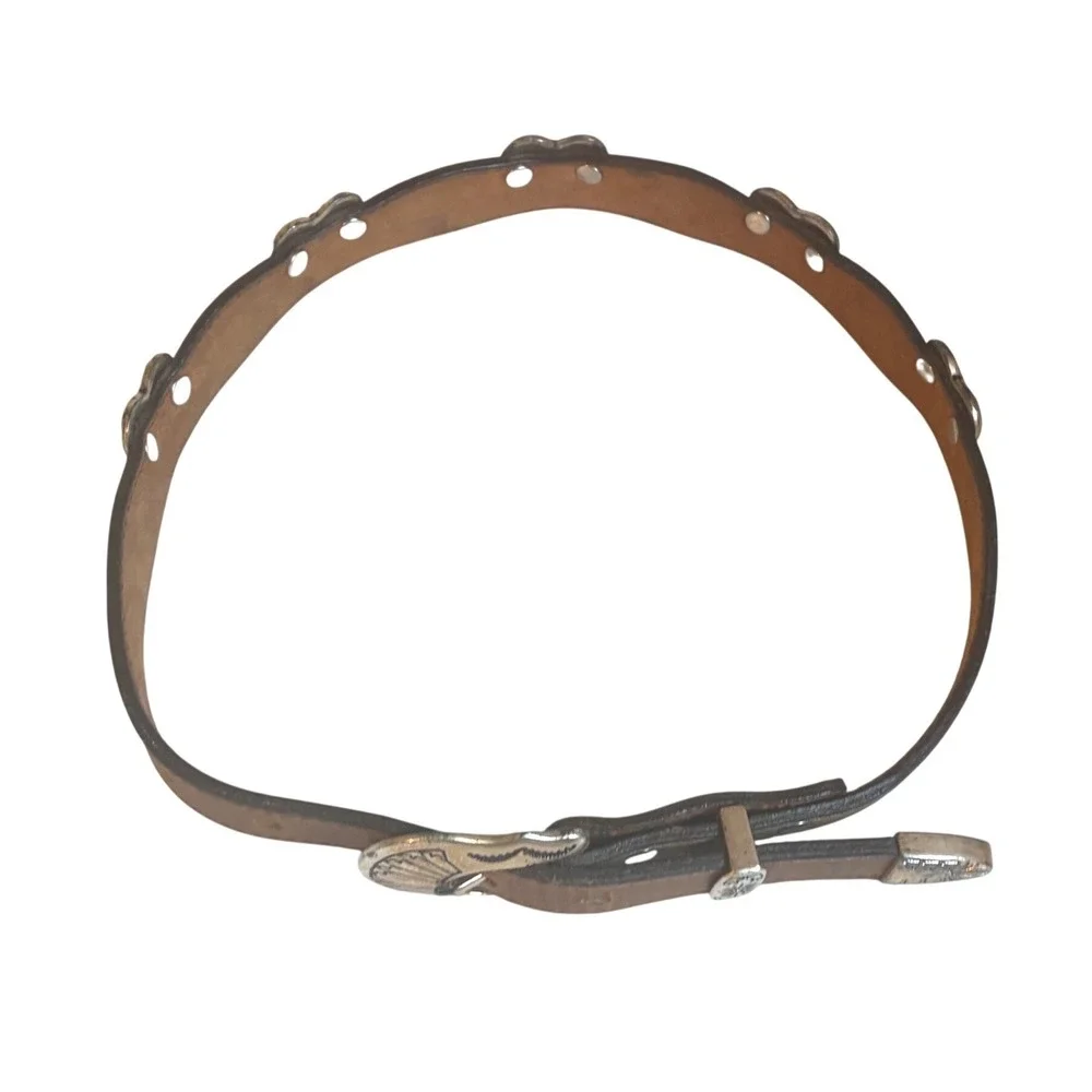 Vintage western leather