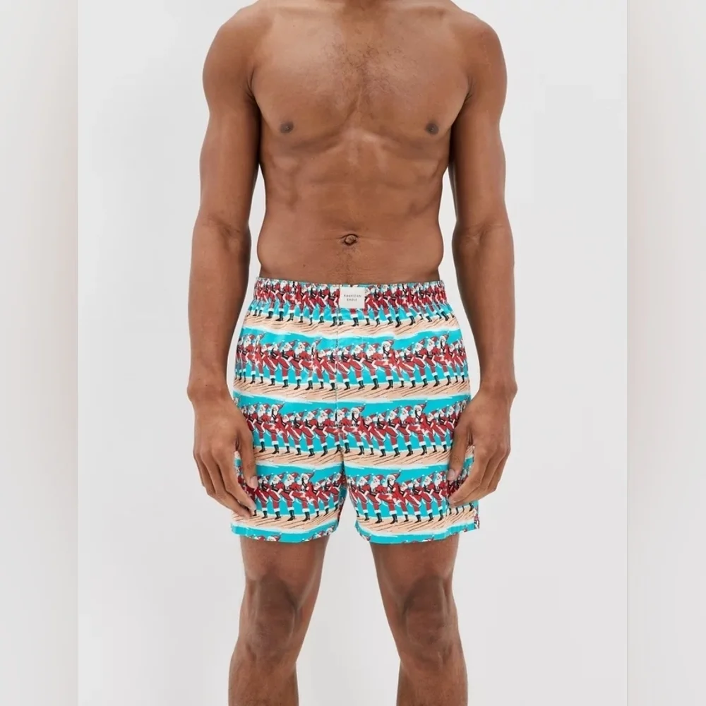 American Eagle | Santa Dance Stretch Boxer Short Size 32-34 NWOT