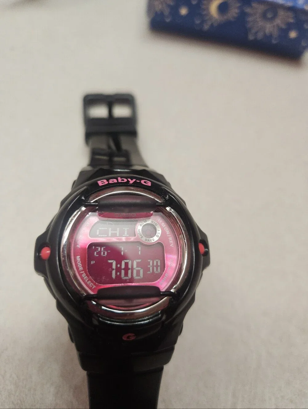 Casio back view