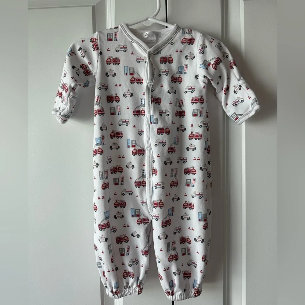 Kissy Kissy City Rescue Convertible Gown (Size S/0-3 Months)
